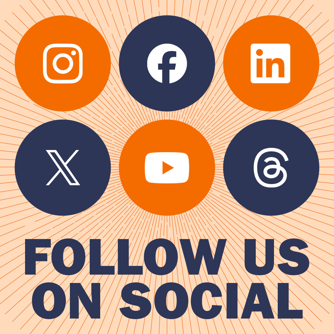 Follow Us On Social